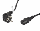 Lanberg CEE 7/7 - IEC 320 C13 napájecí kabel, 5m, černý (...