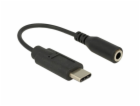 DeLOCK USB 2.0 adaptér, USB-C zástrčka > 3,5mm jack