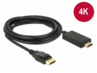 Delock Kabel Displayport 1.2 samec > High Speed HDMI-A sa...