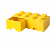 Room Copenhagen LEGO Brick Drawer 8 žlutá, úložný box