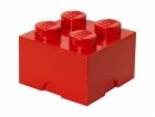 Room Copenhagen Úložné kostky LEGO 4 červené (červené)