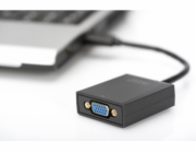 Digitus Adaptér USB 3.0 na VGA, vstupní USB 1080p, výstupní VGA