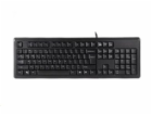A4tech KR-92, klávesnice, CZ/US, USB, černá
