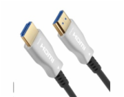 PREMIUMCORD Kabel HDMI optický fiber High Speed with Ether. 4K@60Hz, 30m, M/M, zlacené konektory