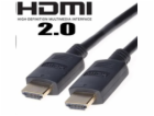 PREMIUMCORD Kabel HDMI 2.0 High Speed + Ethernet, zlacené...