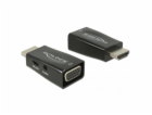 DeLOCK adaptér HDMI-A samec > VGA samice se zvukem