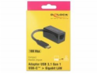 DeLOCK USB 3.2 Gen 1 adaptér, USB-C samec > RJ-45 samice ...