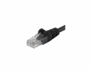 PREMIUMCORD Patch kabel UTP RJ45-RJ45 CAT5e 1.5m černá