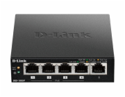 D-LINK DGS-1005P D-Link DGS-1005P 5-port Gigabit Desktop PoE+ Switch, 4 porty jsou PoE+, PoE budget 60W