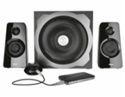 TRUST Reproduktory 2.1 Tytan Subwoofer Speaker Set -  black, černá