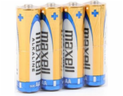 baterie Maxell 1,5  AA  4-pack  folie/Ma