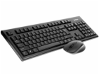 A4Tech 7100N desktop klávesnice Obsahuje myš RF bezdrátov...
