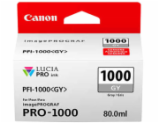Canon CARTRIDGE PFI-1000GY šedá pro ImagePROGRAF PRO-1000 (1465 str.)