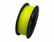 GEMBIRD, Tisková struna (filament) PLA PLUS, 1,75mm, 1kg, žlutá