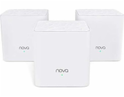 Tenda Nova MW3 (3-pack) WiFi AC1200 Mesh system Dual Band, 2x LAN/WAN, MU-MIMO, SMART aplikace