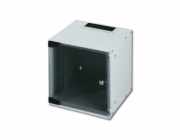 Digitus 254 mm (10 ") 6U nástěnná skříňka 330x312x300 mm, barva šedá (RAL 7035)