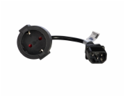 Akyga prodlužovací napájecí kabel CEE 7/4/C14 15cm 