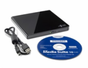 HITACHI LG - externí mechanika DVD-W/CD-RW/DVD±R/±RW/RAM GP57EB40, Slim, Black, box+SW