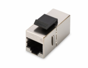 DIGITUS Keystone spojka Cat5E, tienena STP, 2xRJ45, strieborna