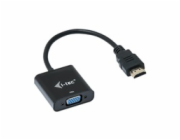 i-tec adaptér HDMI na VGA 1920 x 1080px, 15cm