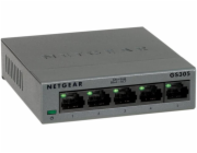 NETGEAR 5PT GE UNMANAGED SW METAL LP, GS305