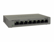 NETGEAR 8PT GE UNMANAGED SW METAL LP, GS308