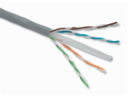 Solarix SXKD-6-UTP-PVC - Kabel horizontální - 500 m - 6.1 mm - UTP - CAT 6 - šedá, RAL 7035
