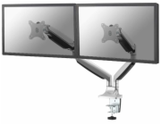 Neomounts NM-D750D - Montážní sada - plný pohyb - pro 2 LCD displeje - stříbrná - velikost obrazovky: 10"-32" - upevnění svorkou, průchodka, upevnitelné na stůl