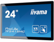 24" iiyama TF2415MC-B2: VA, FullHD, capacitive, 10P, 350cd/m2, VGA, DP, HDMI, černý