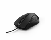 HAMA myš MC-200/ drátová/ optická/ 1200 dpi/ 3 tlačítka/ USB/ černá