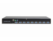 Digitus KVM přepínač USB/PS2 8portový (černý)