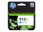 HP 912XL High Yield Cyan Original Ink Cartridge (825 page...