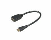 AKASA - HDMI na mini HDMI adaptér - 25 cm