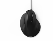 HAMA myš EMW-500/ bezdrátová/ optická/ 1800 dpi/ vertikální/ ergonomická/ 6 tlačítek/ USB/ černá