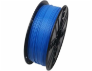 Tlačová struna (filament) GEMBIRD, PLA, 1,75mm, 1kg, fluorescentná, modrá