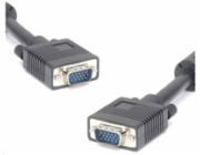 PREMIUMCORD Kabel VGA propojovací 15m HQ (HD15M/M, DDC2, 3x Coax + 8 žil, feritová jádra)
