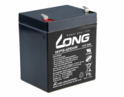 Long 12V 5Ah olověný akumulátor HighRate F1