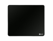 C-TECH Podložka pod myš MP-01, černá, 320x270x4mm, obšité okraje