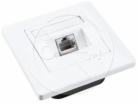 Solarix Eth.Zás. CAT5E STP 1 x RJ45 pod omítku bílá  SX9-...
