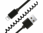 GEMBIRD Kabel USB A Male/Lightning Male, 1,5m, černý, kro...