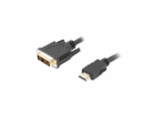 Lanberg HDMI kabel - DVI-D 1,8m černý (CA-HDDV-10CC-0018-BK)