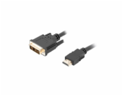 Lanberg HDMI kabel - DVI-D 1,8m černý (CA-HDDV-10CC-0018-BK)