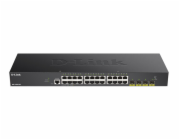 D-Link DGS-1250-28X Smart switch 24x Gb, 4x 1G/10G SFP+
