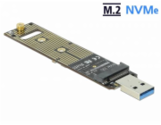 Delock - Řadič úložiště - M.2 - M.2 NVMe Card - USB 3.1 (Gen 2)