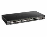 D-Link DGS-1250-52X, 48-port Gigabit Smart Managed Switch with 4x 10G SFP+ ports