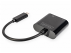 Digitus USB Type-C Gigabit Ethernet Adapter (schwarz, mit...