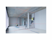 Linienlaser GLL 3-80 C Professional, Laser-Empfänger LR 7, L-BOXX, Kreuzlinienlaser