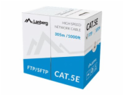 Lanberg Lanberg FTP instalační kabel, kat.5e, CU drát, 305m, šedý