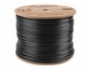 Lanberg Lanberg FTP instalační kabel, kat.5e, VENKOVNÍ CU drát, 305m, černý