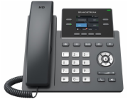 Grandstream GRP2612W SIP telefon, 2.4" TFT bar. displej, 2 SIP účty, 4 prog. tl., 2x10/100Mb, WiFi